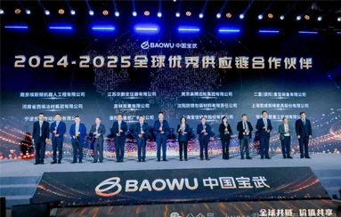 上海NG集团官网钢绳索具,中国宝武,全球优良供给链合作同伴